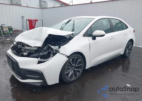 2020 Toyota Corolla Xse z USA, uszkodzony, nr VIN 5YFT4RCEXLP026936